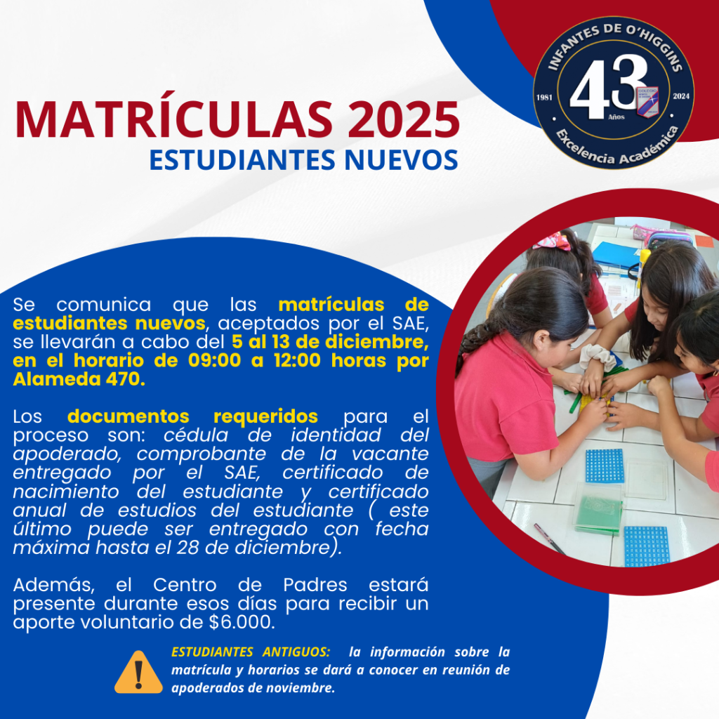 MATRÍCULAS 2025 (1)